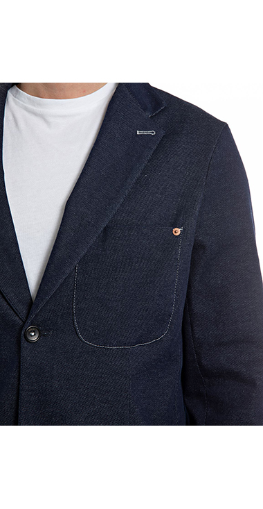 Sartoriale スーパーストレッチインディゴデニムテーラードJK 詳細画像